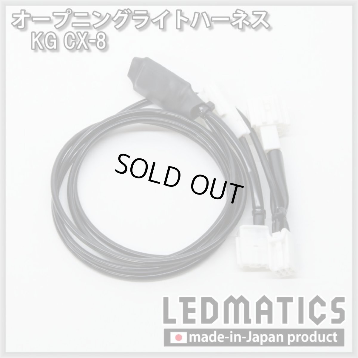 画像3: KG CX-8 前期 オープニングライトハーネス [LEDウェルカムランプ] (3)