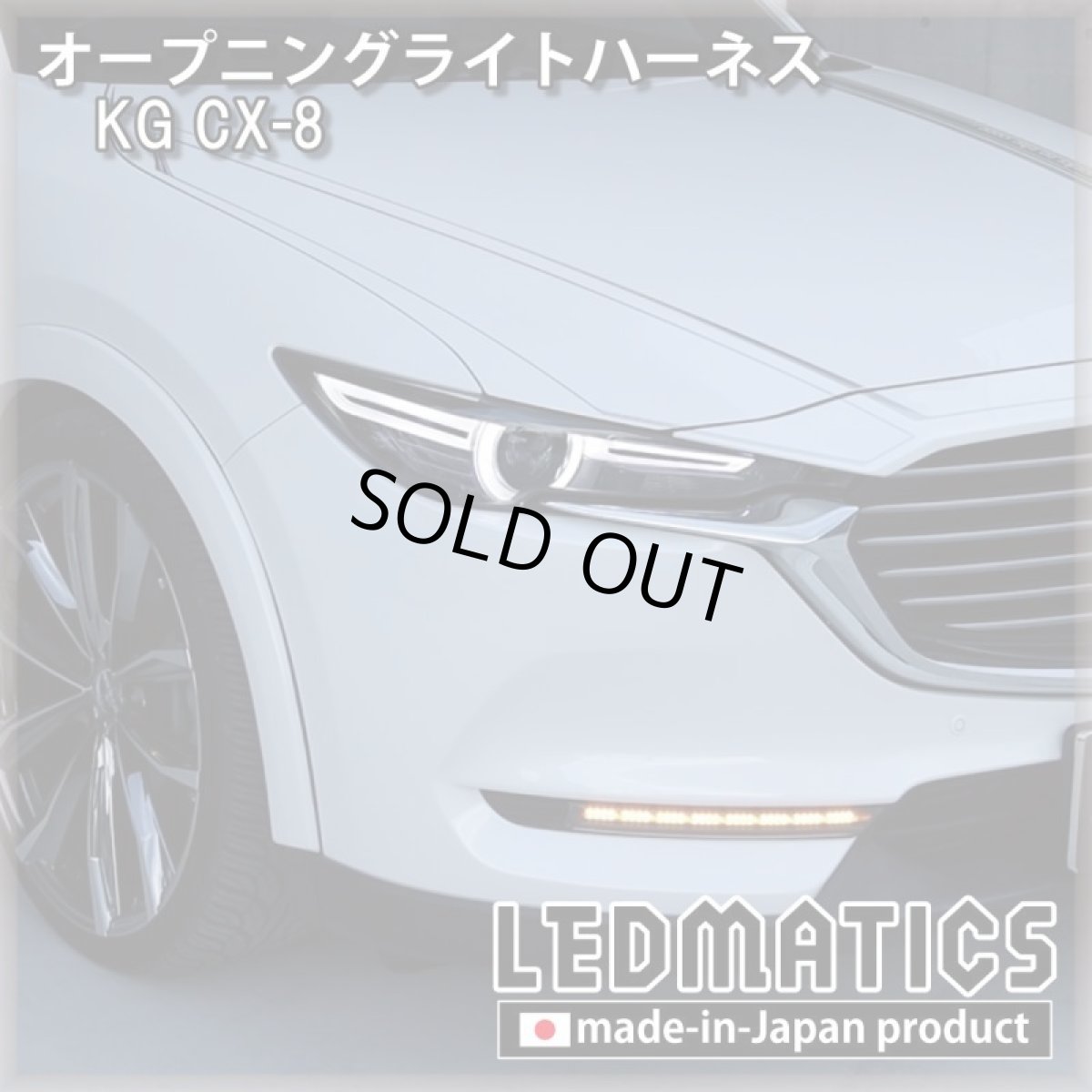 画像1: KG CX-8 前期 オープニングライトハーネス [LEDウェルカムランプ] (1)