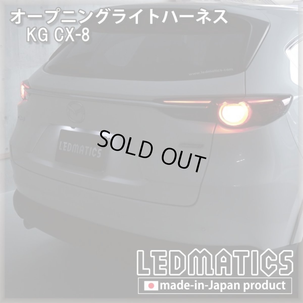画像2: KG CX-8 前期 オープニングライトハーネス [LEDウェルカムランプ] (2)