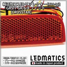 画像5: GR5/7 GR6/8 フィット [CROSSTAR] 純正加工LEDリフレクター H20-36 (5)