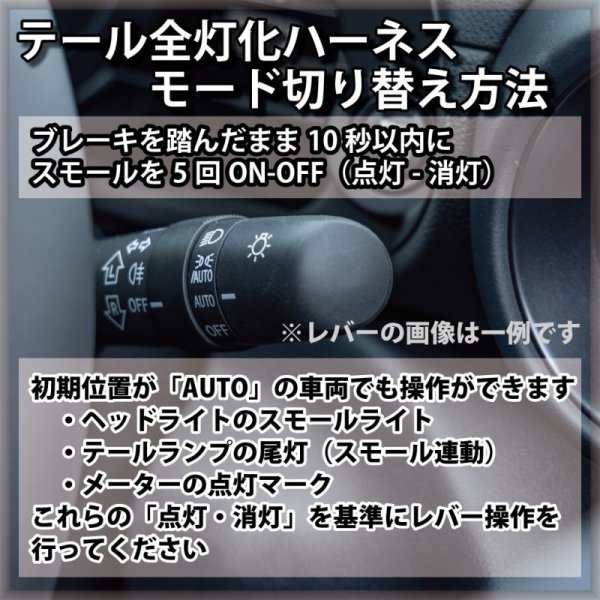 純正復帰機能付き]RK5/6 ステップワゴン スパーダ 後期 LED テール全灯