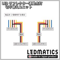 画像4: LEDリフレクター 切り替えユニット (4)