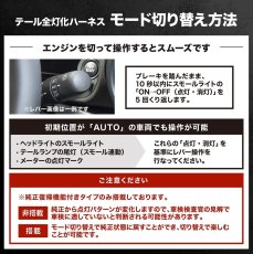画像5: B44A/B45A B47A/B48A ルークス ハイウェイスター テール全灯化ハーネス (5)