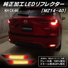 画像1: KH CX-60 純正加工LEDリフレクター MZ14-40 (1)