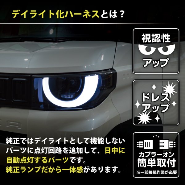 新型デリカミニ　新車外し純正ヘッドライトユニット　4BA-BA6A 右眼 BA1A/BA2A/BA5A/BA6A デリカミニ ヘッドライトLED デイライト化