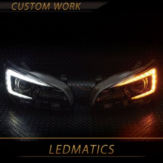 VAB/VAG WRX STI/S4 ヘッドライト加工blog_20250305｜ワンオフLED