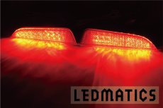 画像1: GP7/8 GK8/9 シャトル 純正加工LEDリフレクター 前期 H12-40 (1)