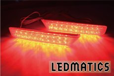 画像1: HM1/2 バモス 純正加工LEDリフレクター H6-40 (1)