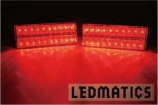 画像2: 90系 ランクル プラド 純正加工LEDリフレクター T13-40 (2)