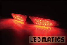 画像2: ZNE16カローラフィールダー後期 純正加工LEDリフレクター T15-40 (2)