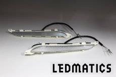 画像5: E52 エルグランド 前期 純正加工LEDデイタイムランプ (5)