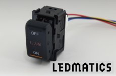 画像1: 日産 オーテック イルミスイッチ 純正LED/黄LED SW-OI21 [3営業日程度で出荷] (1)