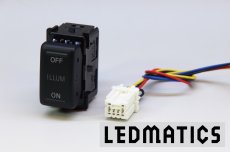 画像3: 日産 オーテック イルミスイッチ 純正LED/黄LED SW-OI21 [3営業日程度で出荷] (3)