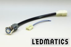 画像2: LEDリングスイッチ 汎用品 19mm穴 (2)