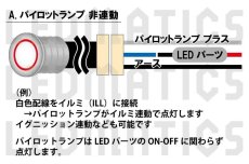 画像3: LEDリングスイッチ 汎用品 19mm穴 (3)