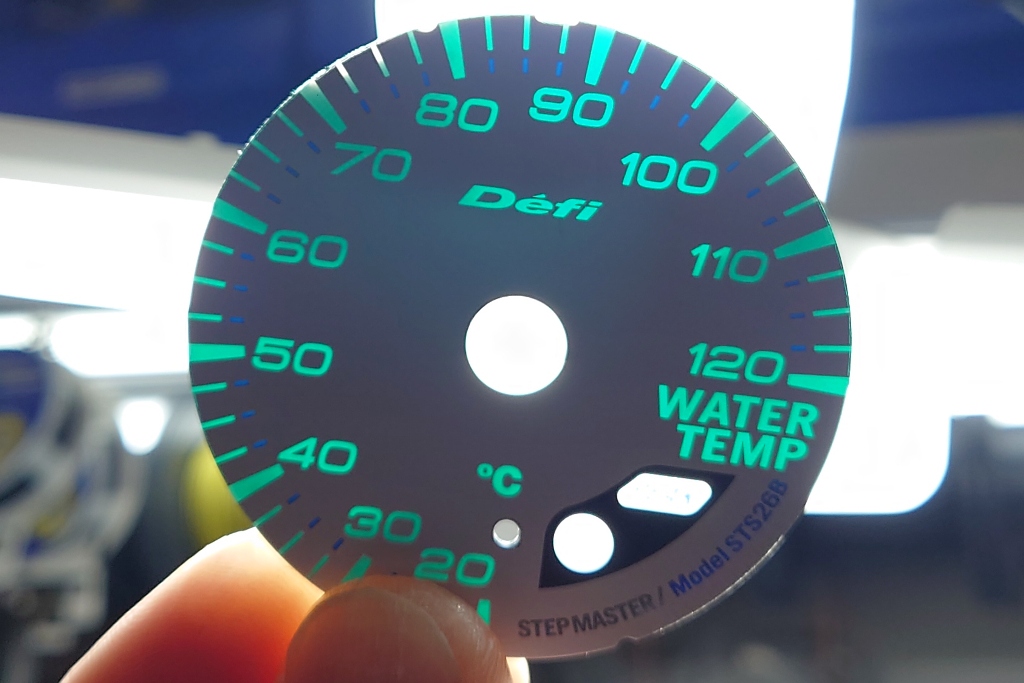 Defi Link Meter メーターLED打ち替え [油温/油圧/水温]