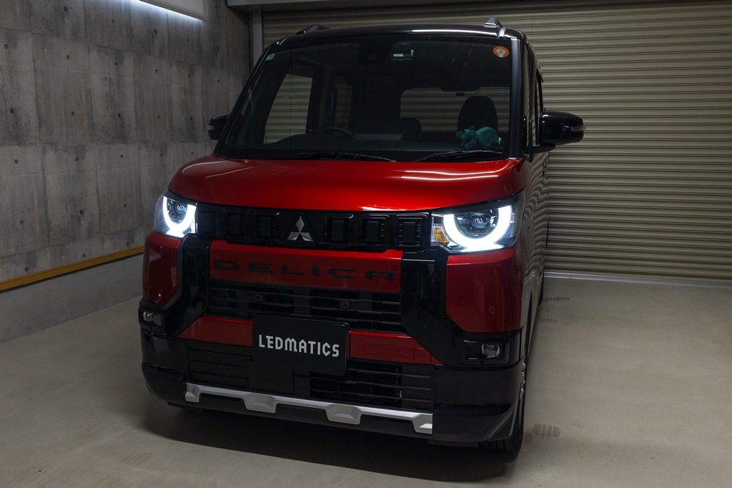 デリカミニ 強発光LEDデイライト加工
