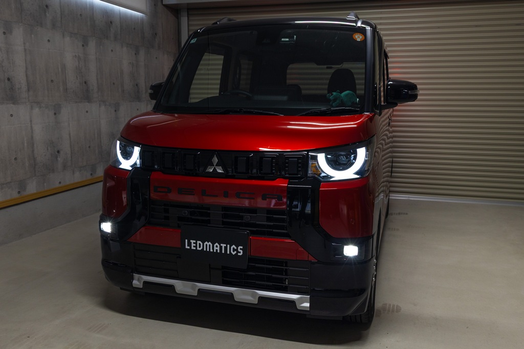 デリカミニ 強発光LEDデイライト加工
