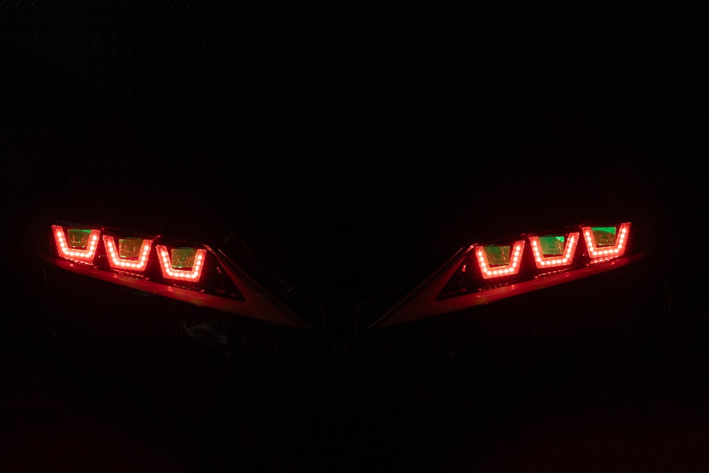 カムリ 社外ヘッドライト LED加工