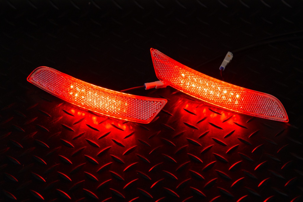 カマロ 純正加工LEDリフレクター/前後サイドマーカー作成