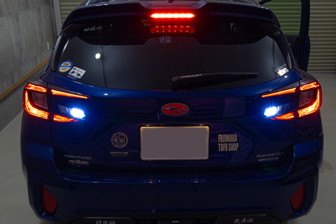 GU インプレッサ 純正加工LED増設テールランプ