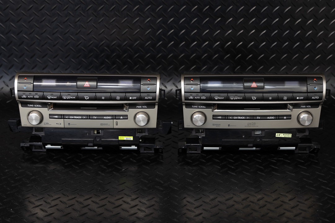 レクサス LS460h マークレビンソン エアコンパネル LED不点灯修理