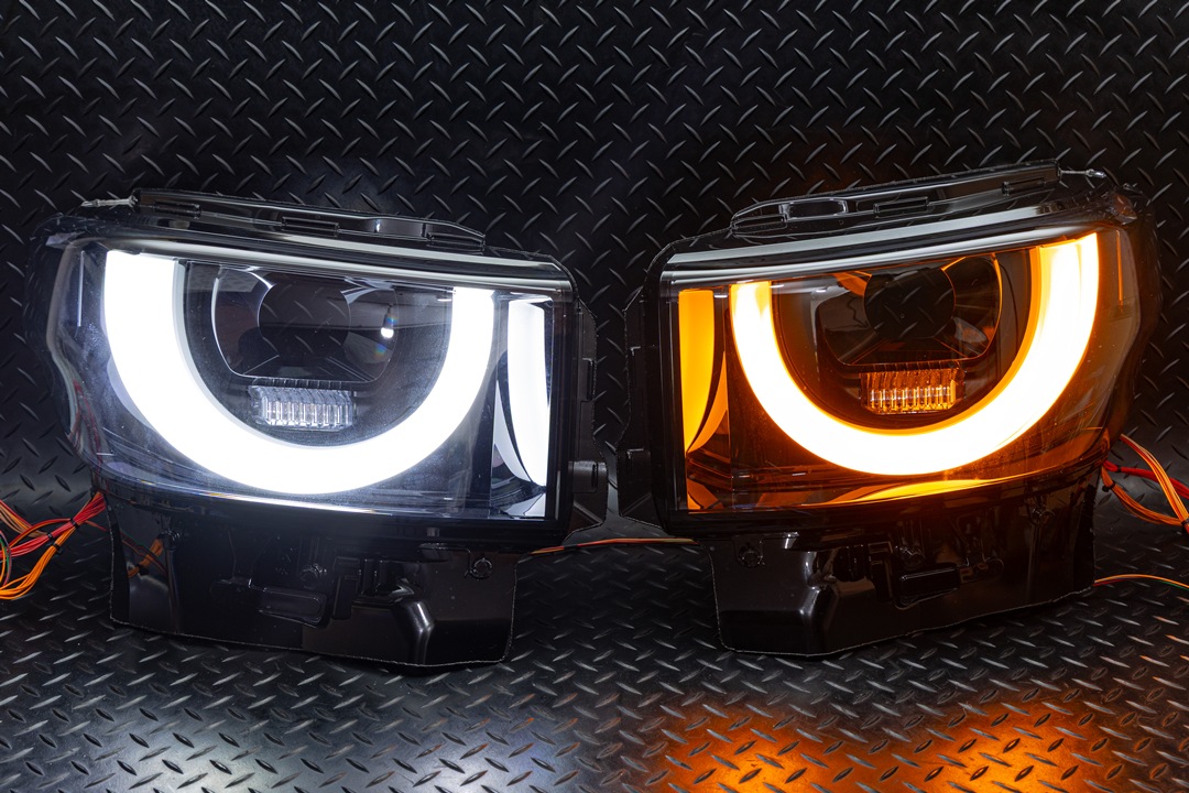 BA1A デリカミニ 強発光デイライト/ウインカー移設ヘッドライト