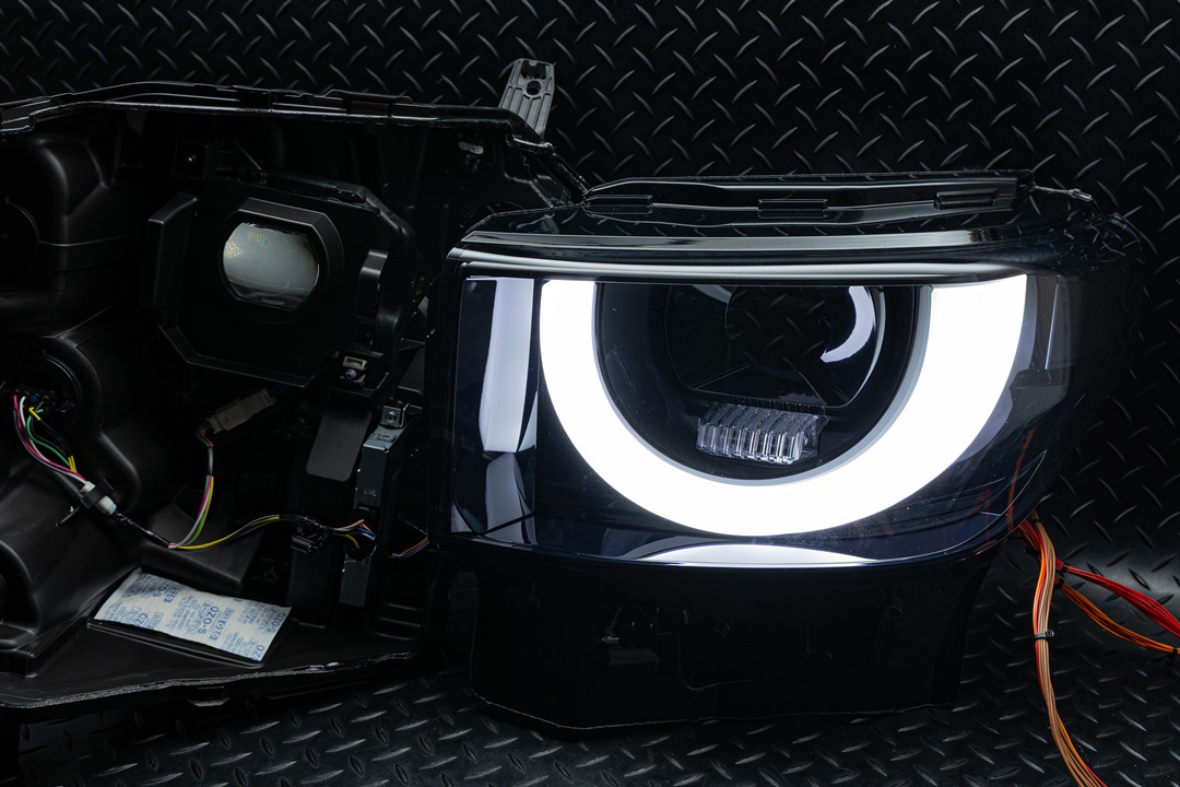 BA1A デリカミニ 強発光デイライト/ウインカー移設ヘッドライト