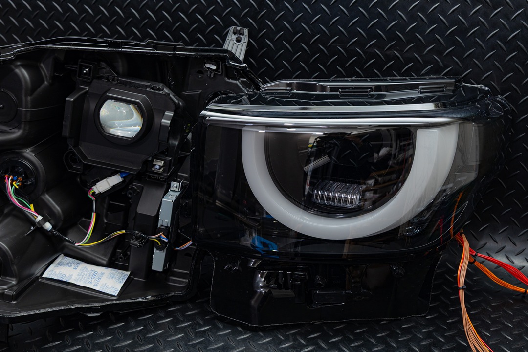 BA1A デリカミニ 強発光デイライト/ウインカー移設ヘッドライト