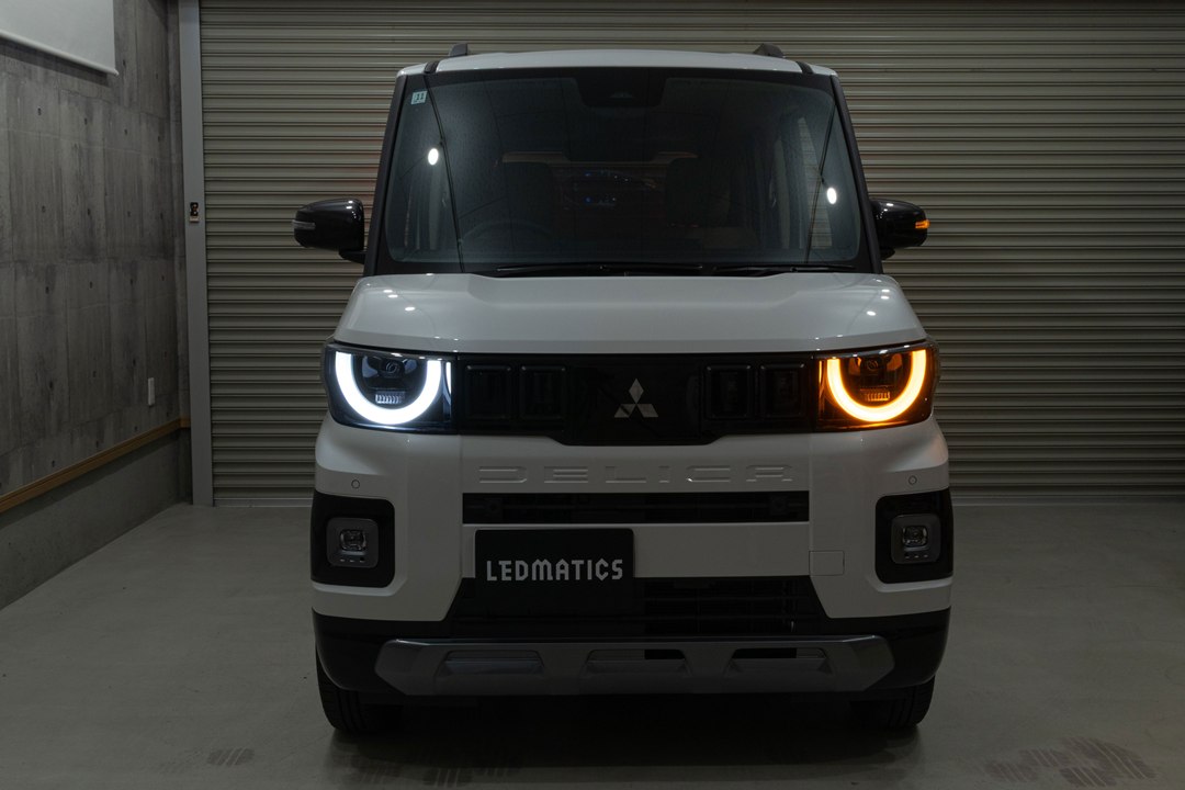 BA1A デリカミニ 強発光デイライト/ウインカー移設ヘッドライト