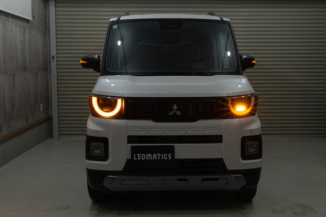 BA1A デリカミニ 強発光デイライト/ウインカー移設ヘッドライト