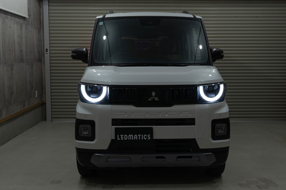 BA1A デリカミニ 強発光デイライト/ウインカー移設ヘッドライト