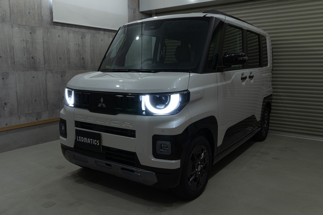 BA1A デリカミニ 強発光デイライト/ウインカー移設ヘッドライト