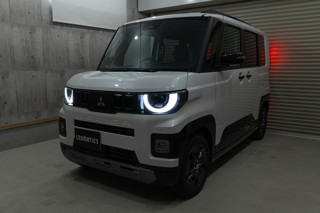 BA1A デリカミニ 強発光デイライト/ウインカー移設ヘッドライト