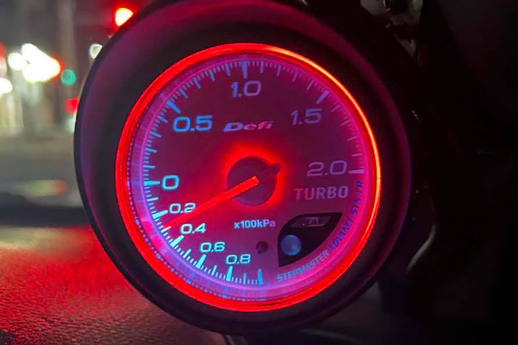 Defi ADVANCE CR ブースト計 LED点灯不良修理