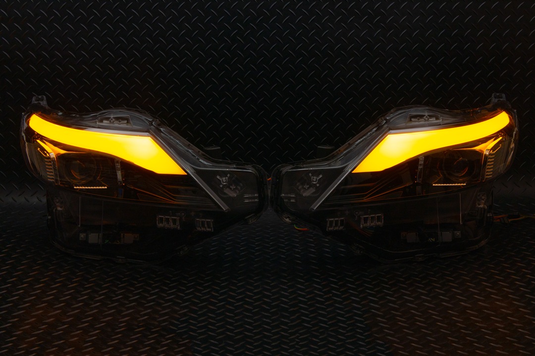 B44A ルークス ハイウェイスター ヘッドライト シーケンシャルウインカー加工