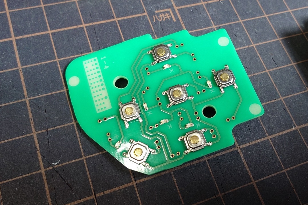 ZN6 86 ステアリングスイッチ LED打ち替え