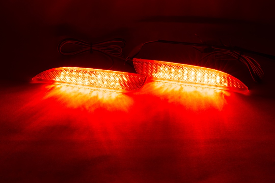 スバル R2 純正加工LEDリフレクター 特注作成