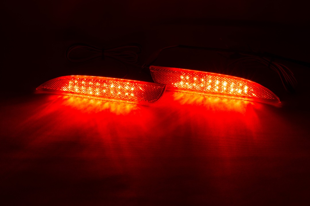 スバル R2 純正加工LEDリフレクター 特注作成