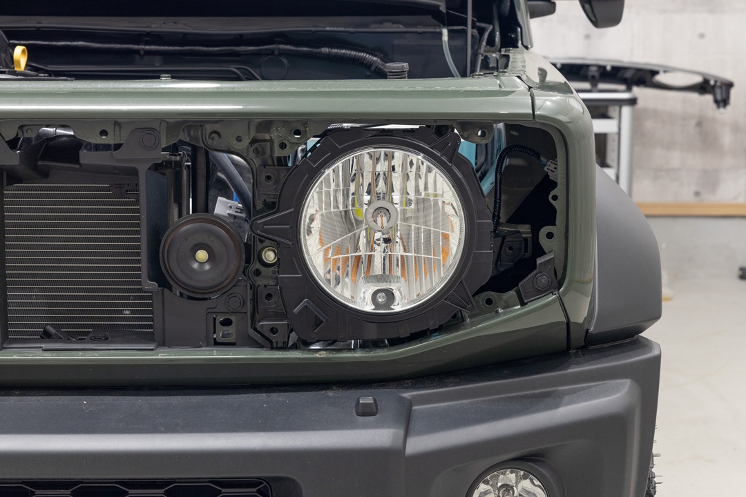 JC74W ジムニー ノマド ハロゲンヘッドライト移植ハーネス