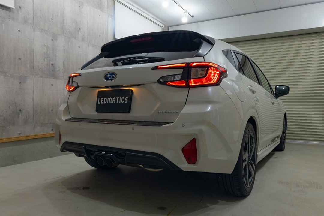 GU インプレッサ 純正加工LED増設テールランプ
