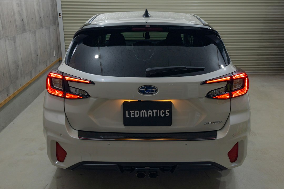 GU インプレッサ 純正加工LED増設テールランプ