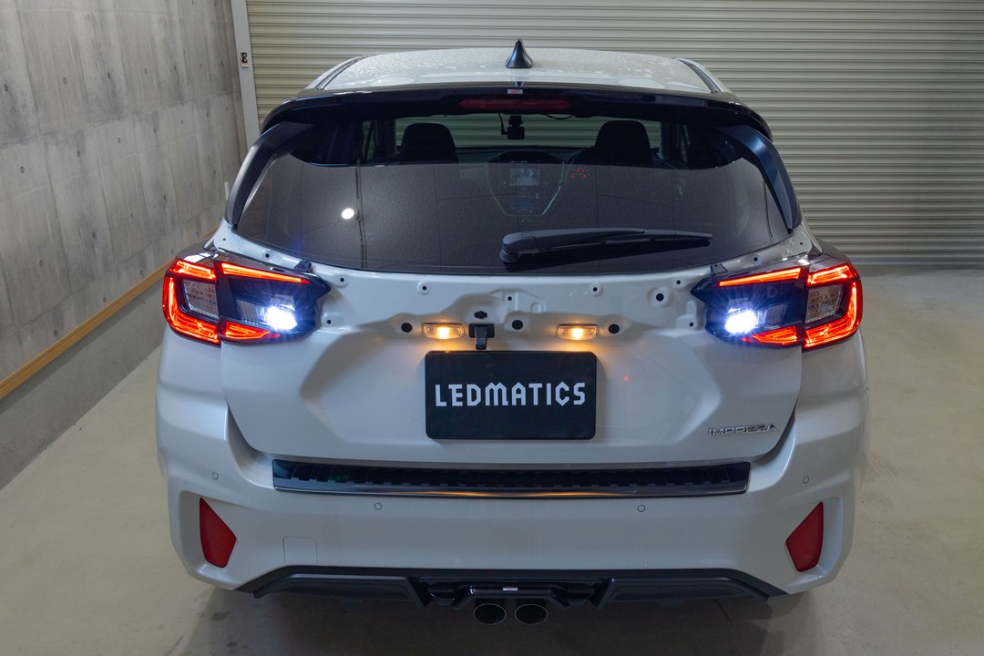 GU インプレッサ 純正加工LED増設テールランプ