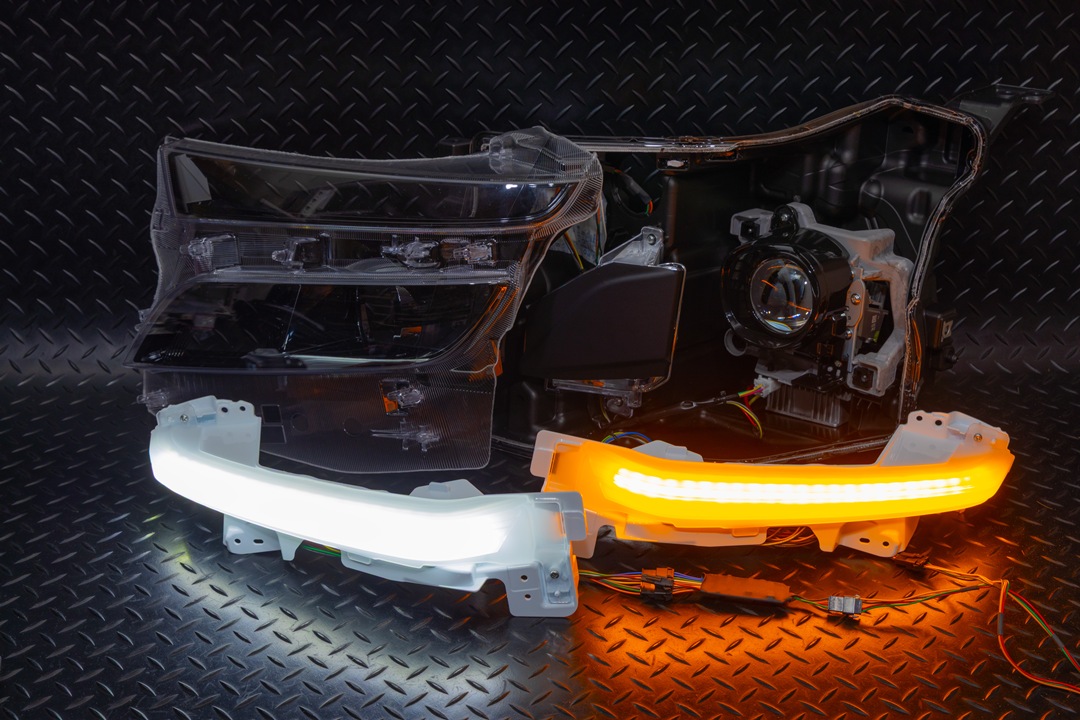 MA27S ソリオバンディット 純正加工LEDヘッドライト デイライト/シーケンシャルウインカー