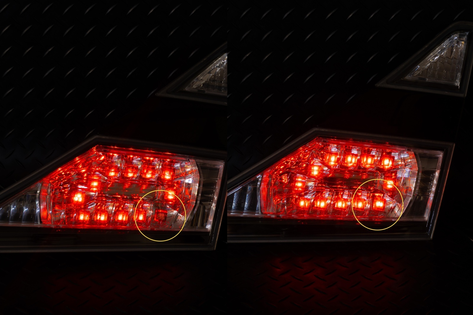 20系 ヴェルファイア 純正テールランプ LED不点灯修理
