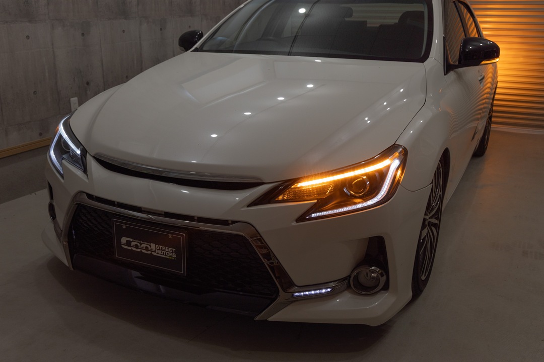 GRX13 マークX シーケンシャルウインカー加工 ヘッドライト