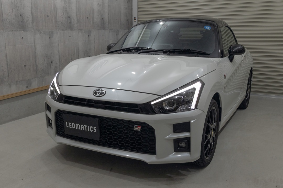LA400A GRコペン デイライト化ハーネス取り付け 新潟県からご来店