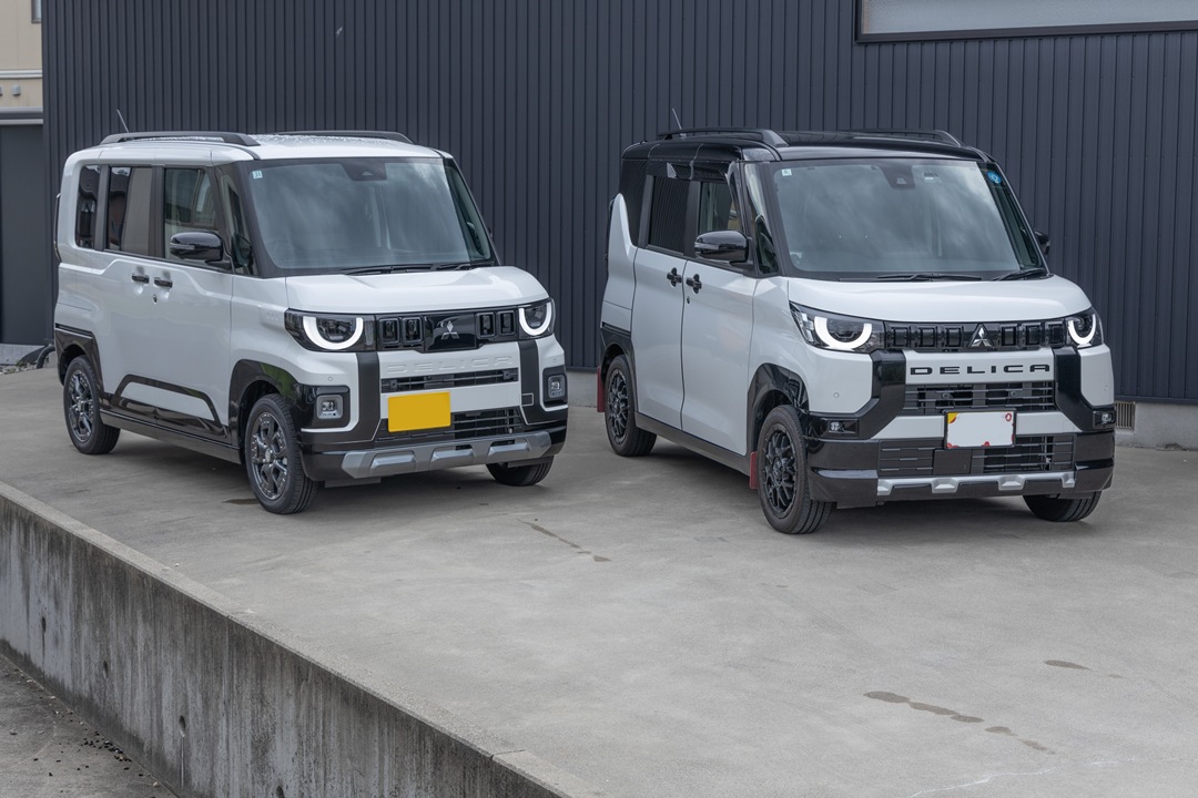B34A デリカミニ 強発光デイライト加工 滋賀県からご来店