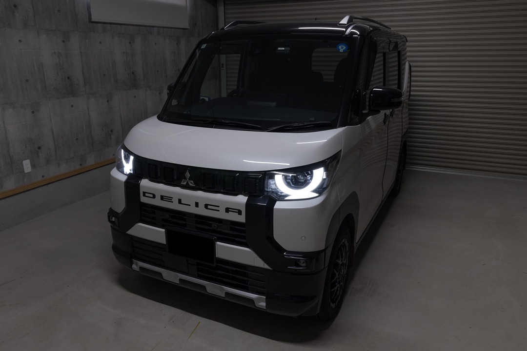 B34A デリカミニ 強発光デイライト加工 滋賀県からご来店