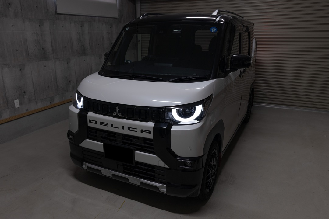B34A デリカミニ 強発光デイライト加工 滋賀県からご来店